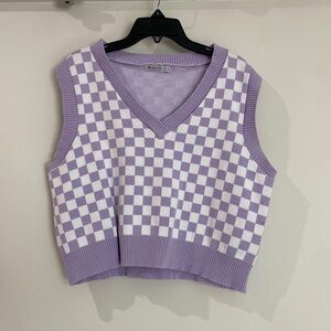 Stradivarius checkered vest